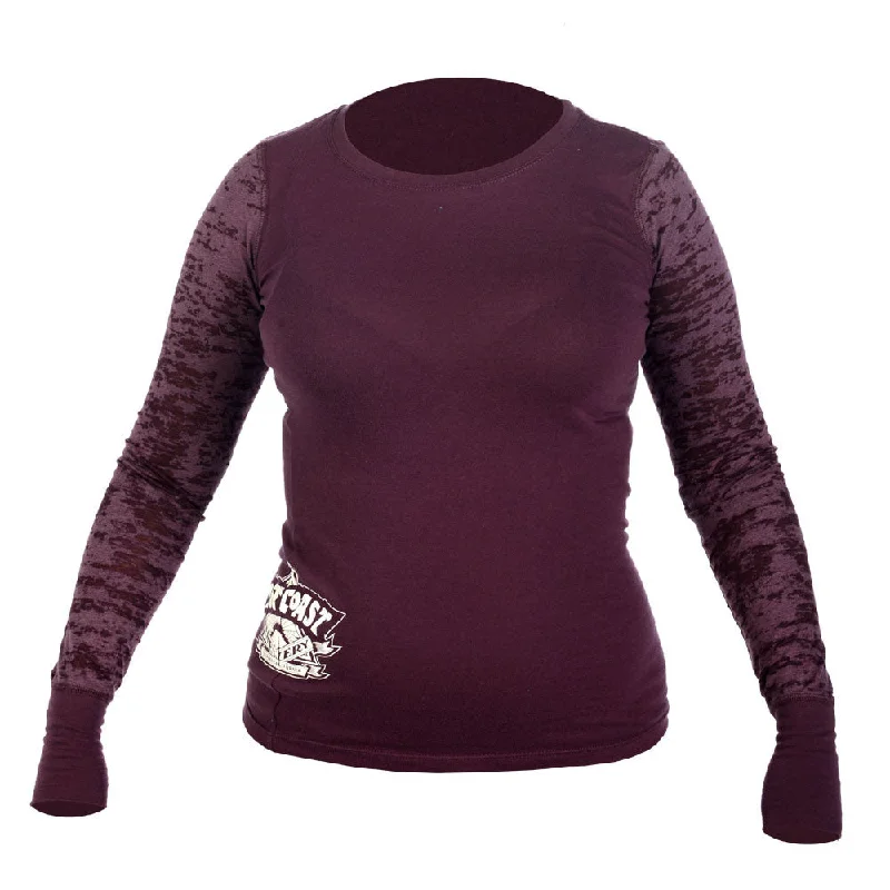 Premium Style Offers Lost Coast Women's Long-sleeve <P>(Plum)