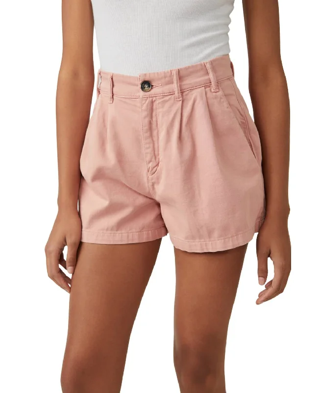 Refined Fashion Sale Billie Chino Shorts In Petal