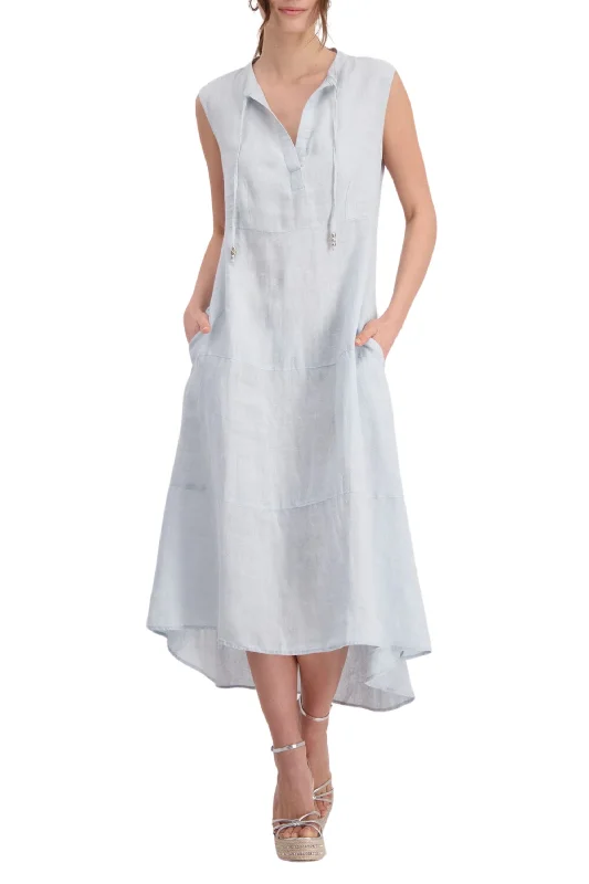 Sale Event, Prices Rock LINEN MAXI DRESS - 408566MNR