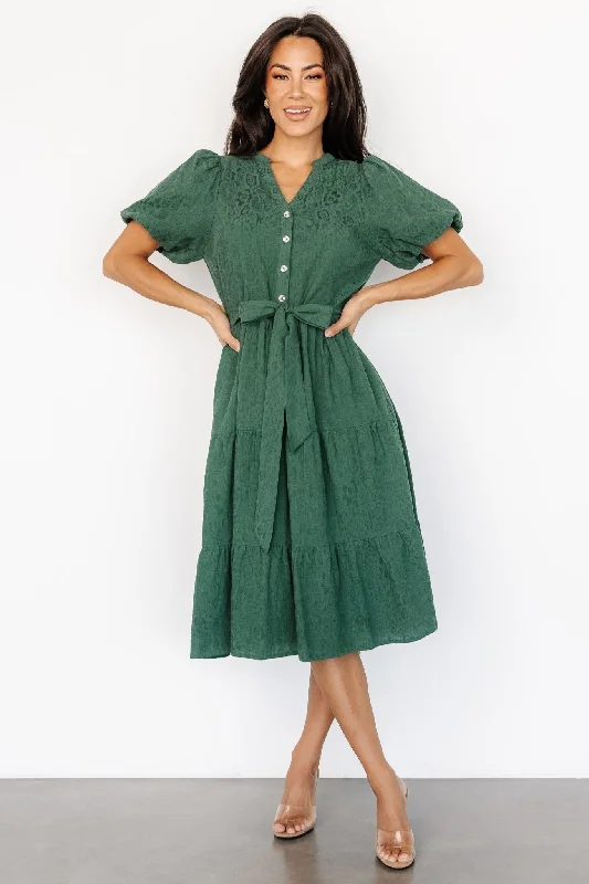 Chic & Cozy Collection Philippa Midi Dress | Green