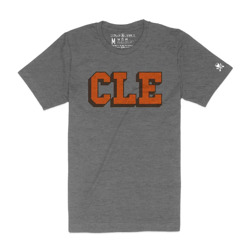 Chic & Modern Sales CLE College - Brown/Orange - Unisex Crew T-Shirt