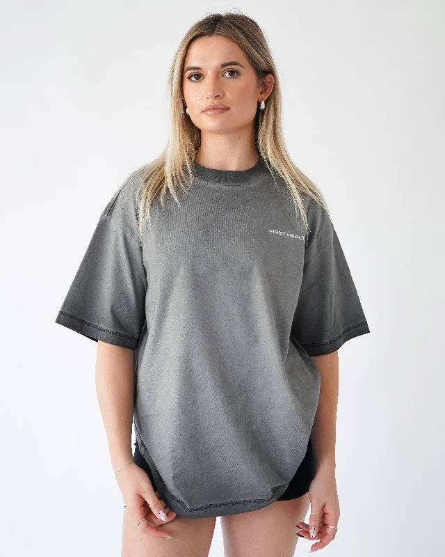 Affordable Fashion Clothing For Women Lifting Club Tee - Shadow