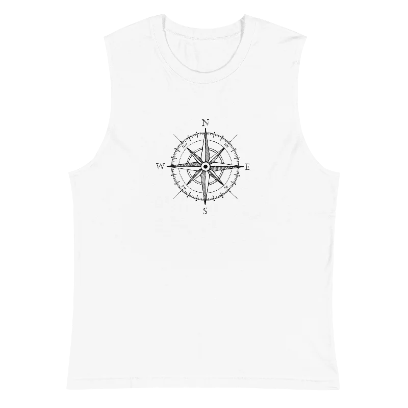 Women's Clothing Apparel Compass Muscle Tank