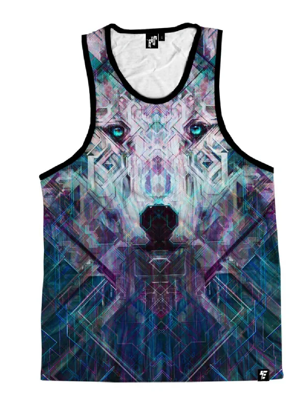 Best Deals Of The Season Crystal Wolf Unisex Tank Top