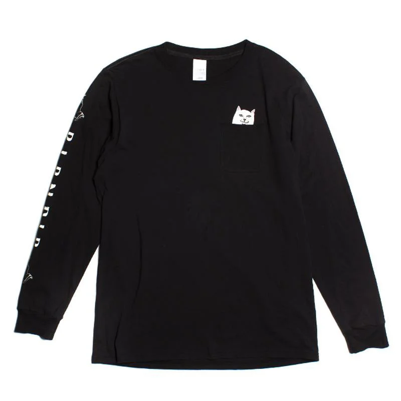 Women's Clothing For Outdoor Activities Lord Nermal Pocket L/S (Black)