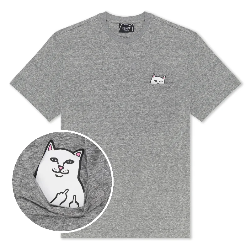 Women's Transitional Outfit Lord Nermal S/S Pocket Tee (Heather Grey)