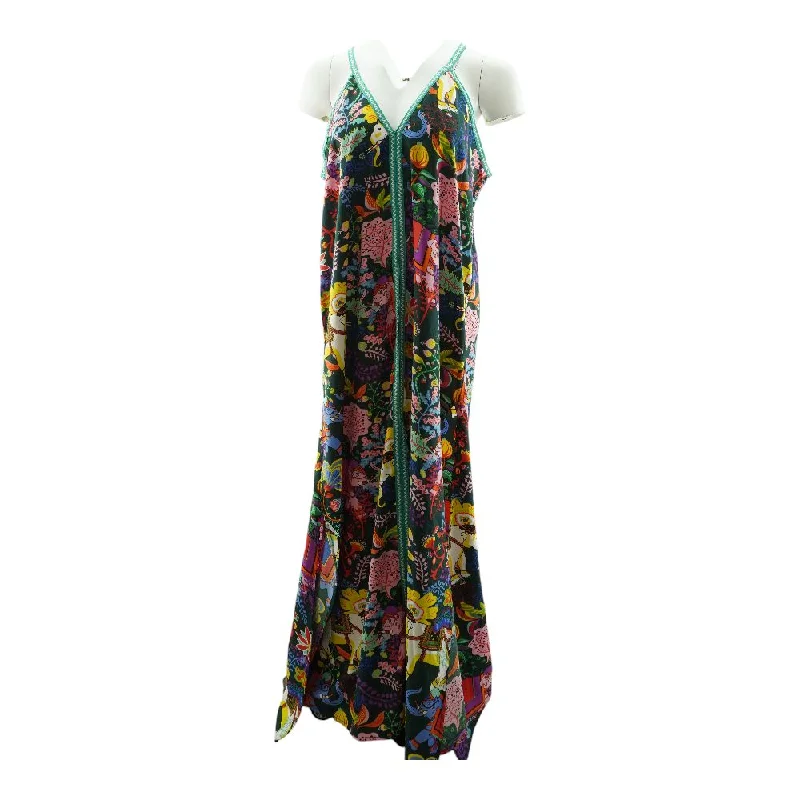 Fashion Forward Multi Graphic Maxi Dress