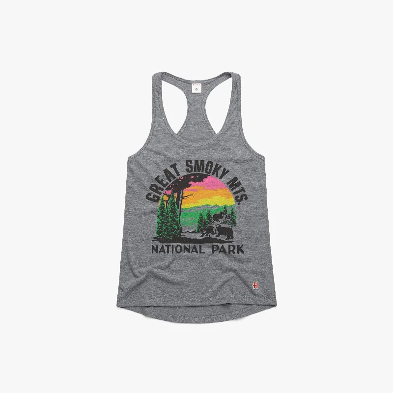 Hot Deals Women's Great Smoky Mountains National Park Racerback