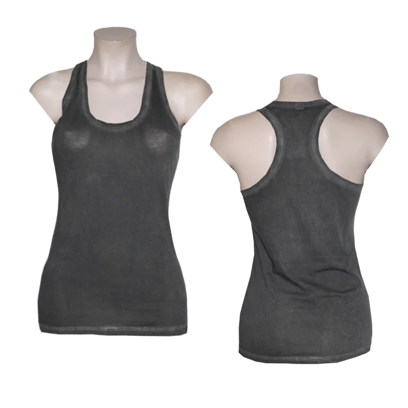 Women's Activewear Outfit Fuga "Pinniped" Girly TankTop (schwarz)