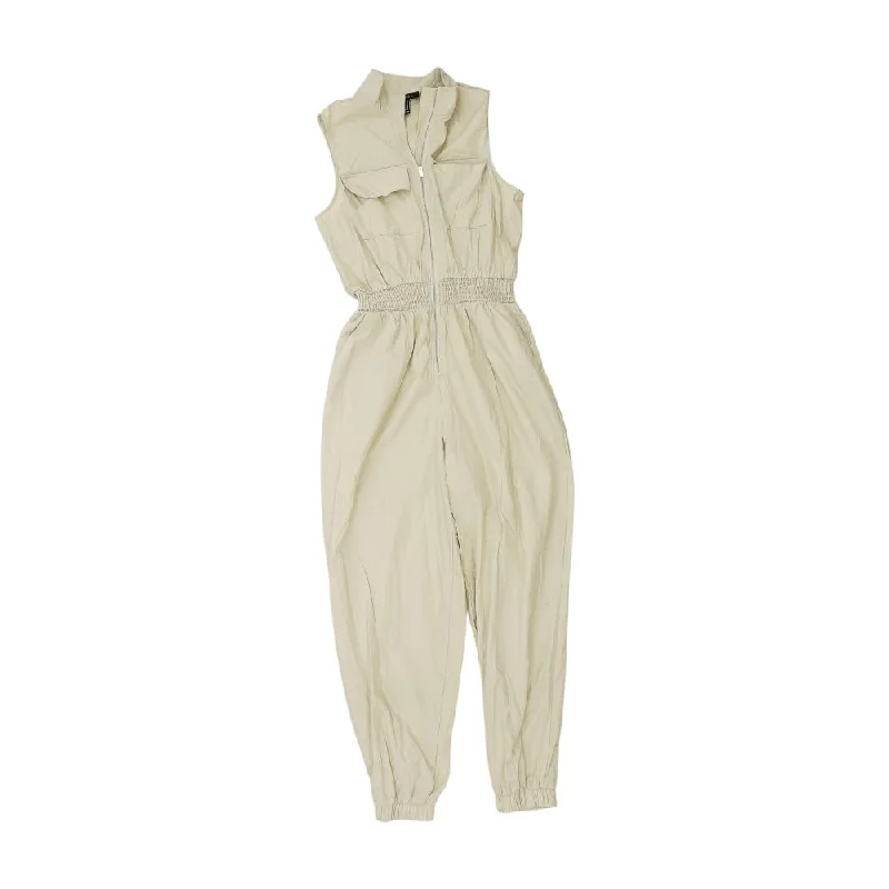 Browse Our Top Products Tan Solid Jumpsuit