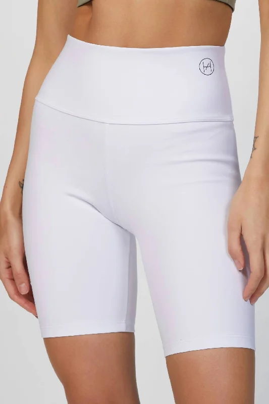 Women's Trendy Clothing The Bike Short In White