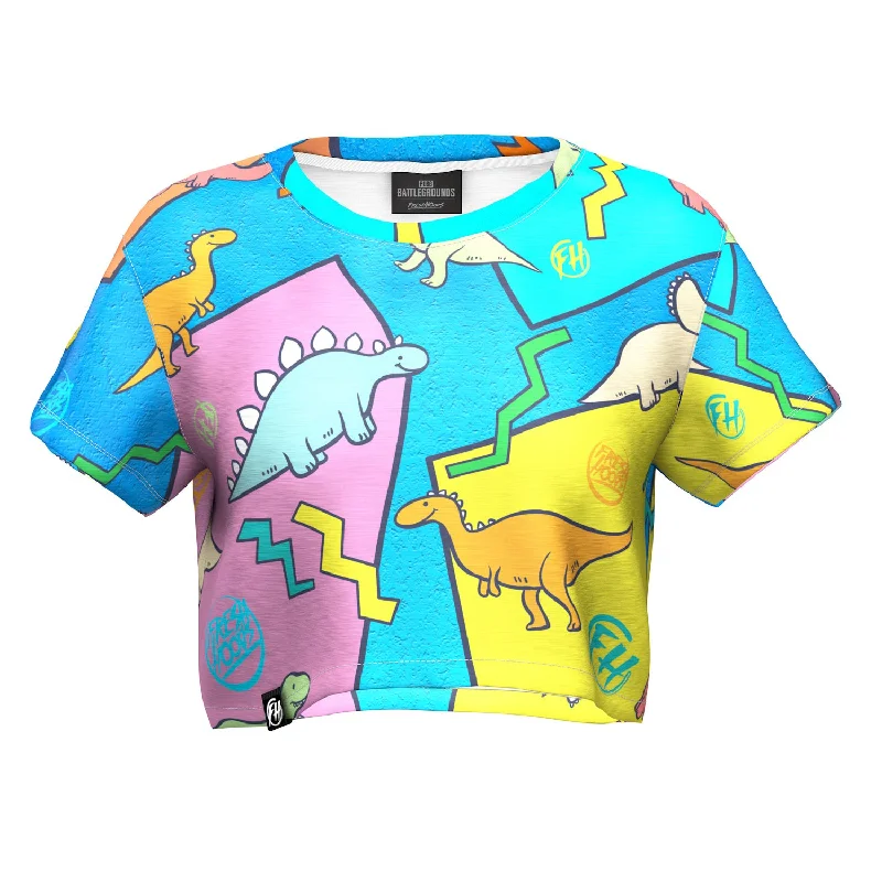 New Season Fashion Preview Sale Dino x PUBG Crop Top