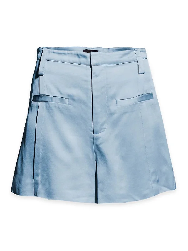 Women's Layered Outfit Archer Shorts In Mist