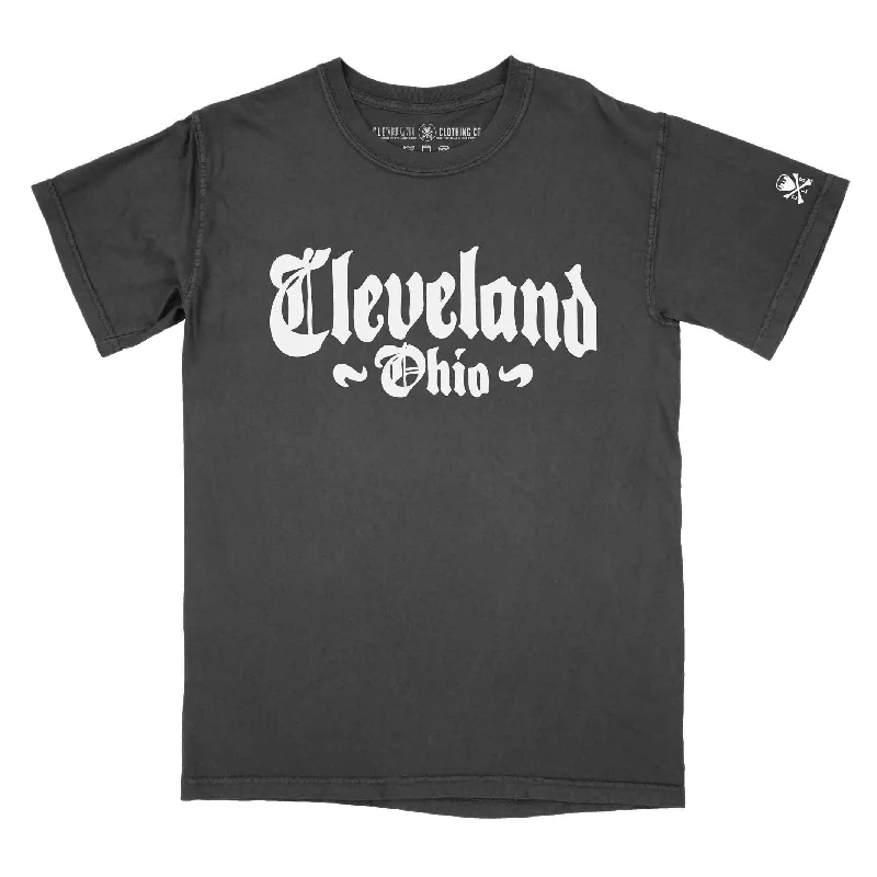 Easy Elegance Sales Cleveland Black Letter - Unisex Crew T-Shirt