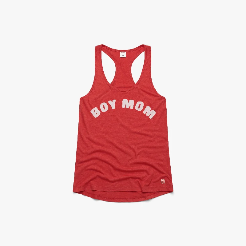 Don't Miss Out Women's Boy Mom Racerback