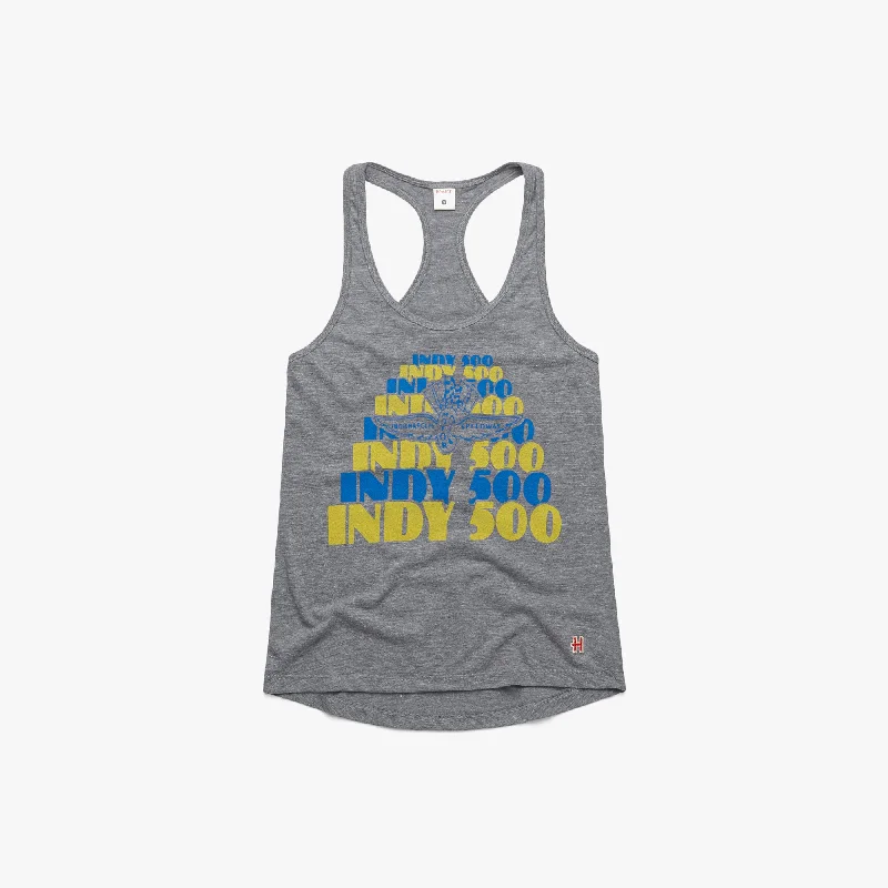 Stay Ahead In Style Women's Indy 500 Repeat Racerback