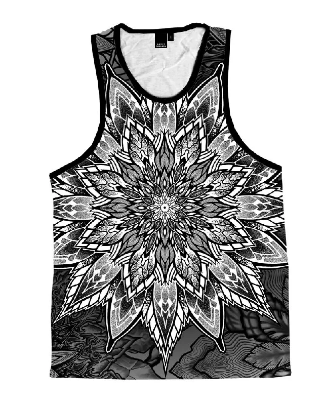 Get The Latest Trends Mandala Bloom Unisex Tank Top