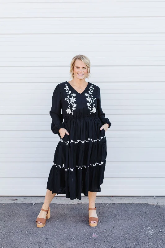 The Latest Fashion Trends Reese Embroidered Maxi