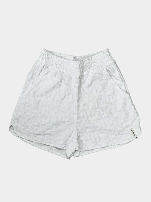 Women's Fashion-Forward Apparel Sponge Shorts