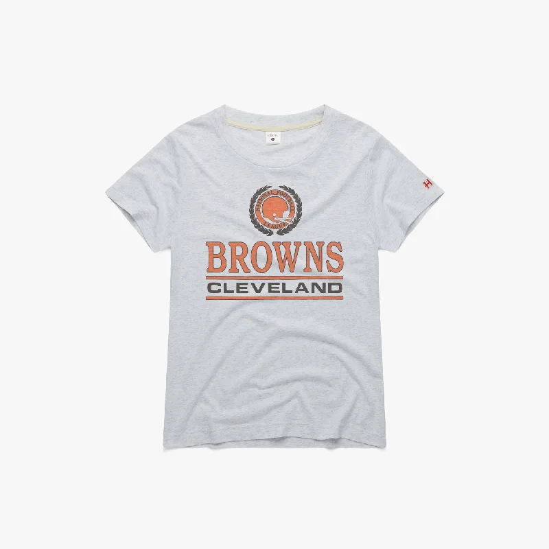 Affordable Women's Garments Women's Cleveland Browns Crest