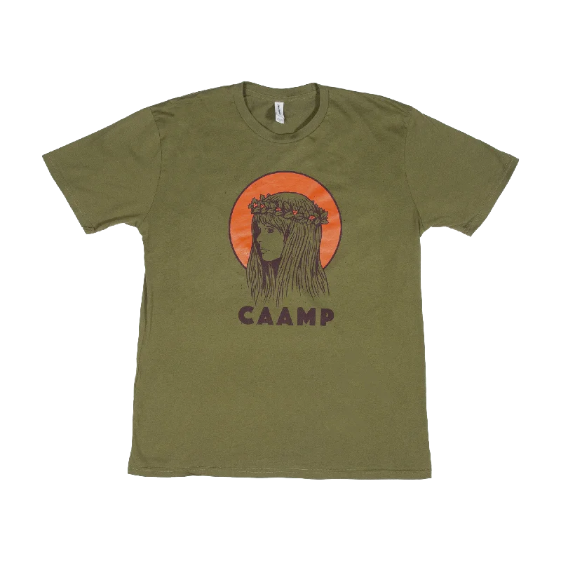 Women's Casual Clothing For Lounging Misty Tee (Green)