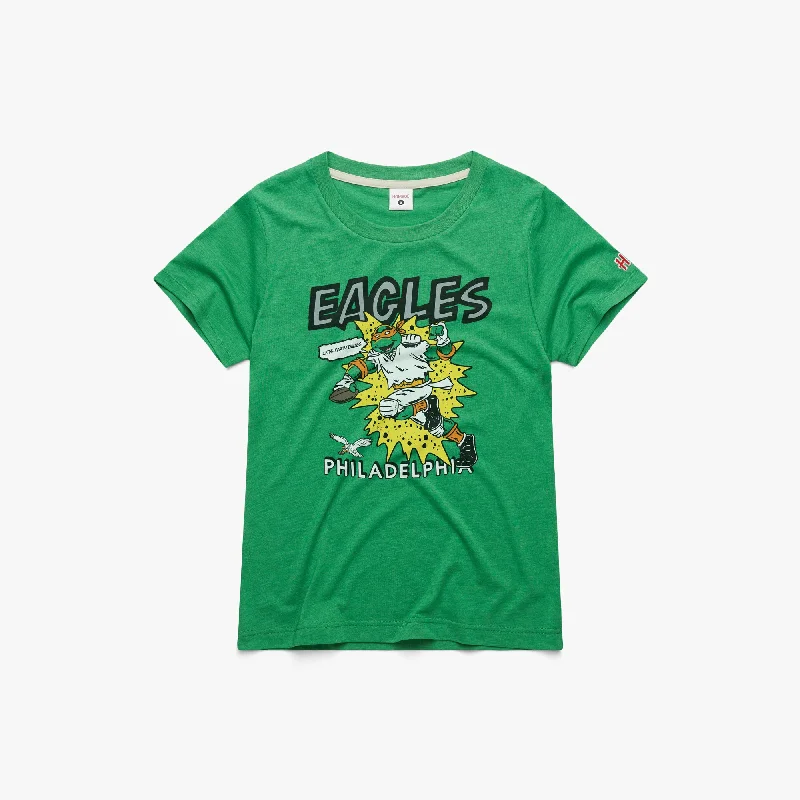 Hurry Before It'S Gone Women's TMNT Michelangelo x Philadelphia Eagles