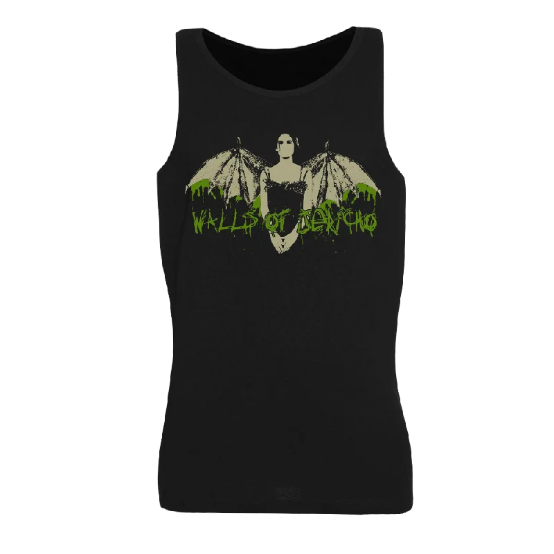 Dive Into Trendy Styles Walls of Jericho "Vixen" Girly Tank Top (black)